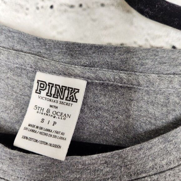 Victoria's Secret PINK 5th & Ocean CSU Fort Collins CO Long Sleeve Shirt Small - Picture 6 of 9